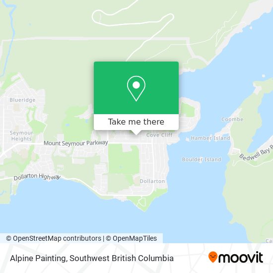 Alpine Painting map