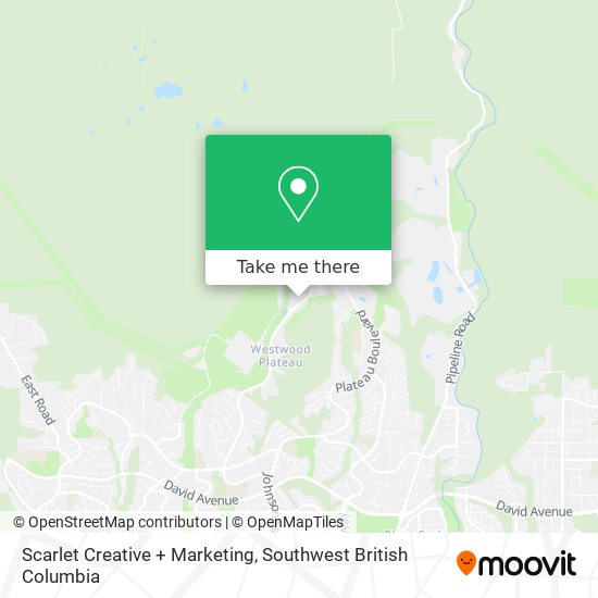 Scarlet Creative + Marketing map