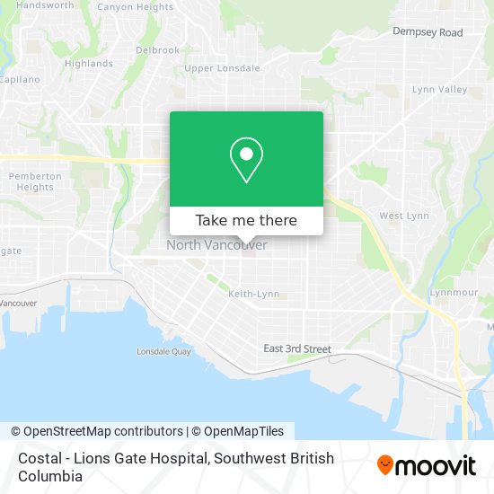 Costal - Lions Gate Hospital plan