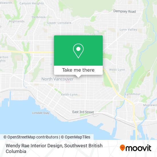 Wendy Rae Interior Design map