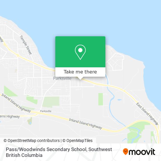Pass / Woodwinds Secondary School map