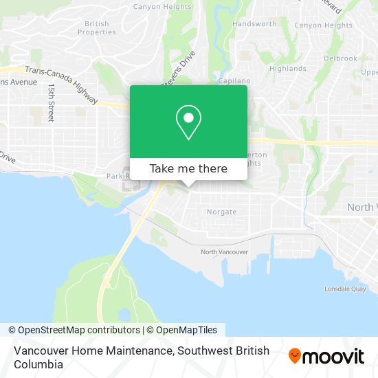 Vancouver Home Maintenance map