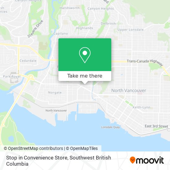 Stop in Convenience Store plan