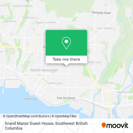 Grand Manor Guest House map