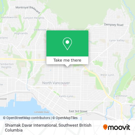 Shiamak Davar International map