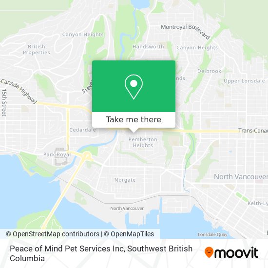 Peace of Mind Pet Services Inc plan