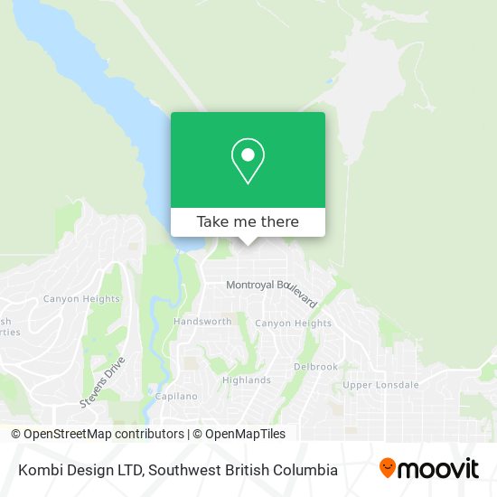 Kombi Design LTD map