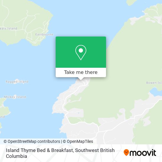 Island Thyme Bed & Breakfast map
