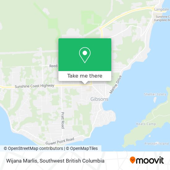 Wijana Marlis map