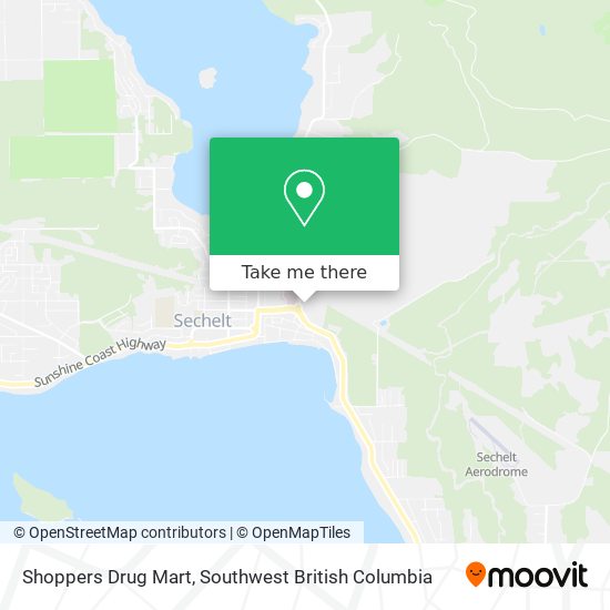 Shoppers Drug Mart map