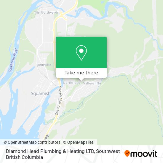 Diamond Head Plumbing & Heating LTD map