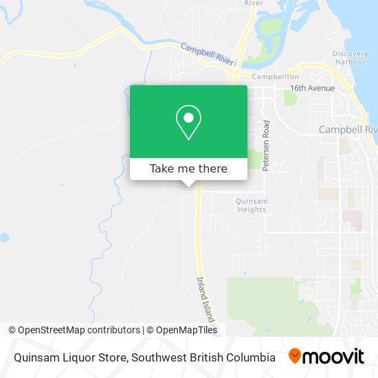 Quinsam Liquor Store plan