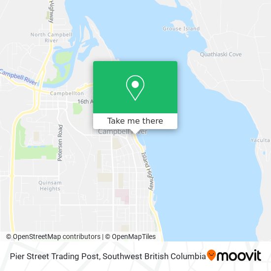 Pier Street Trading Post plan