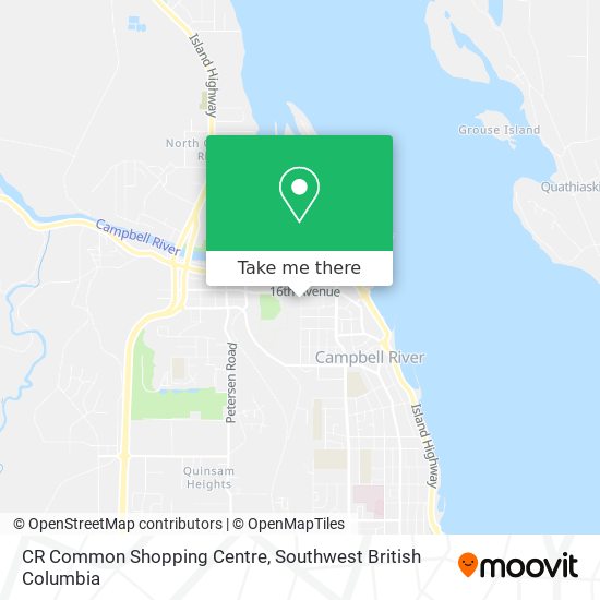 CR Common Shopping Centre plan