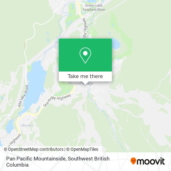 Pan Pacific Mountainside map