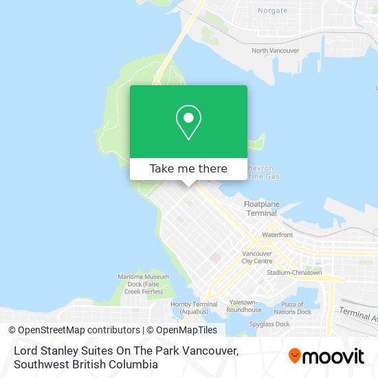 Lord Stanley Suites On The Park Vancouver plan