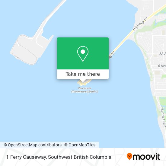 1 Ferry Causeway map