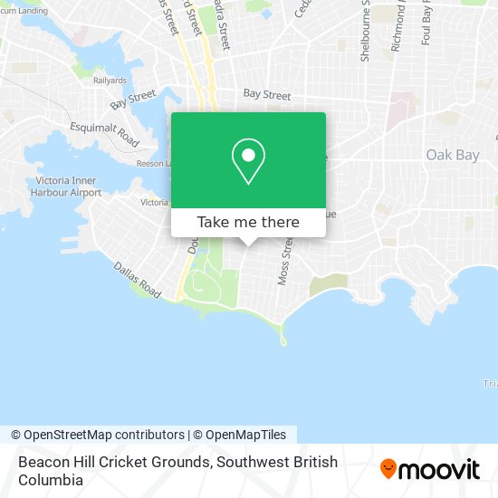 Beacon Hill Cricket Grounds map