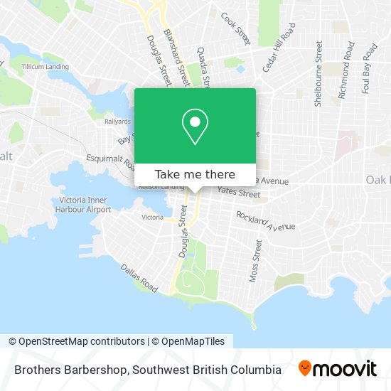 Brothers Barbershop map