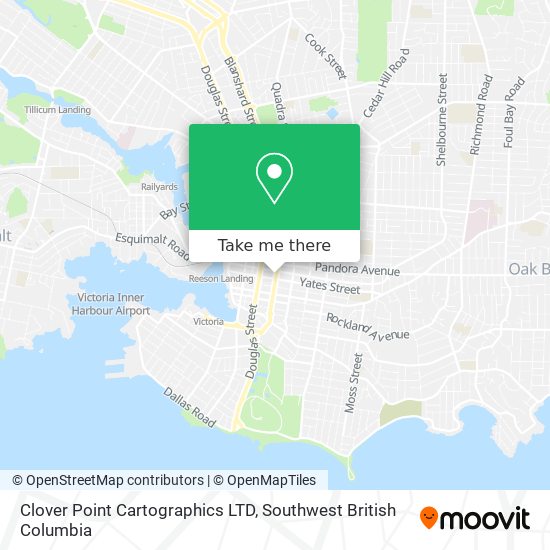 Clover Point Cartographics LTD map