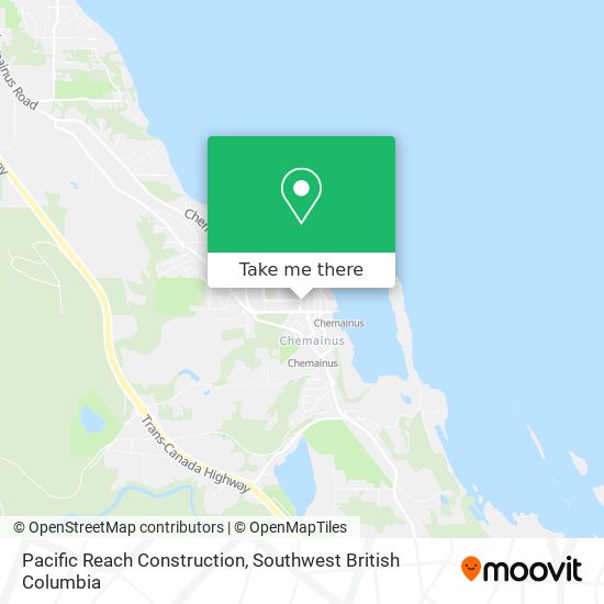 Pacific Reach Construction map