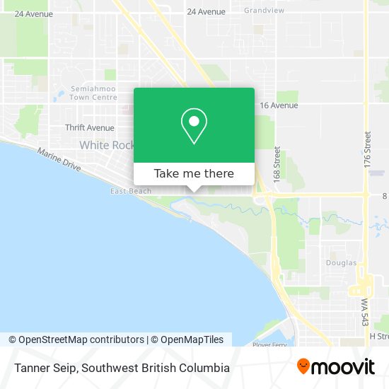 Tanner Seip map