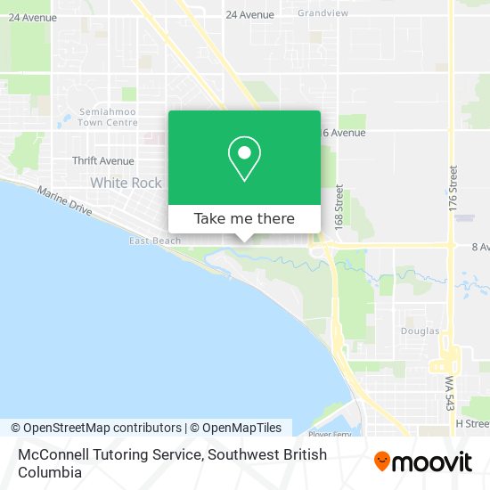 McConnell Tutoring Service map