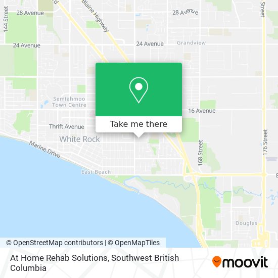 At Home Rehab Solutions map