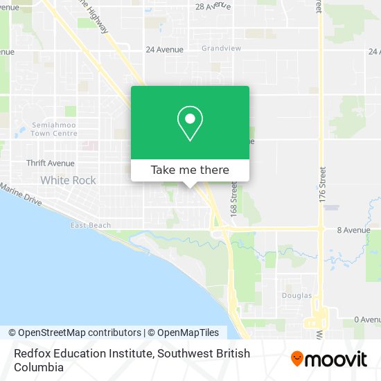 Redfox Education Institute map