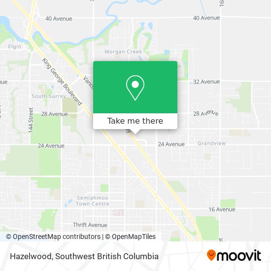 Hazelwood map