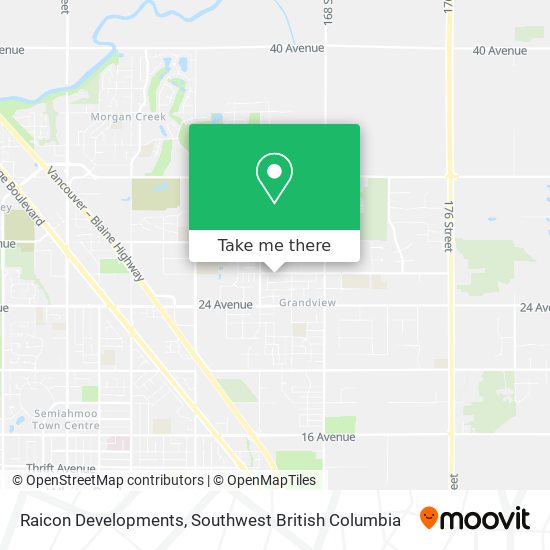 Raicon Developments map