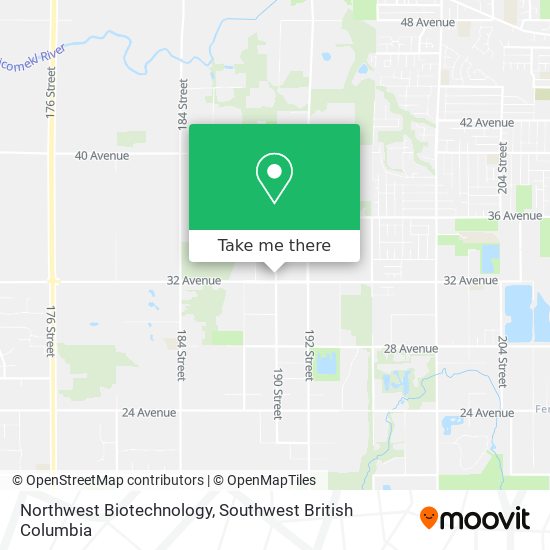 Northwest Biotechnology map