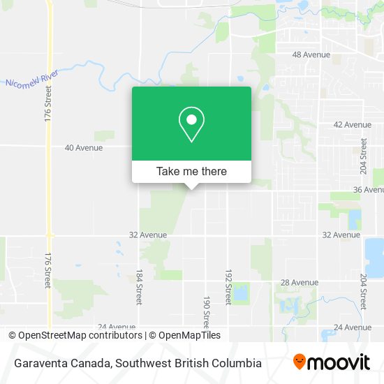 Garaventa Canada map