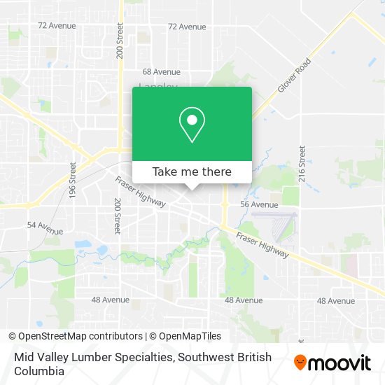 Mid Valley Lumber Specialties plan