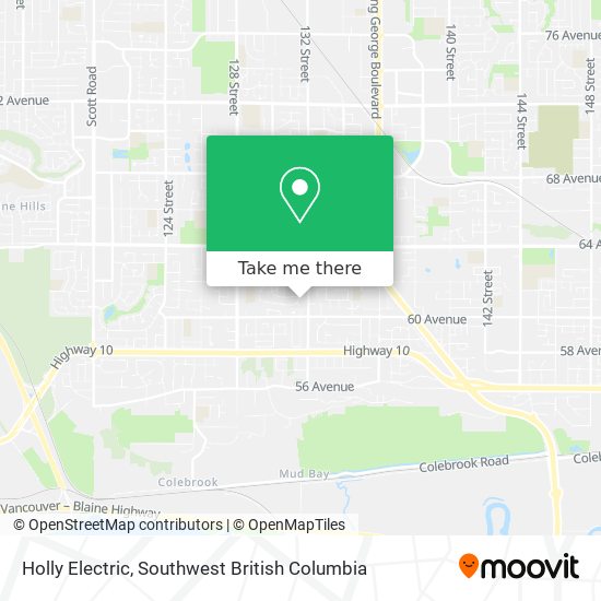 Holly Electric map