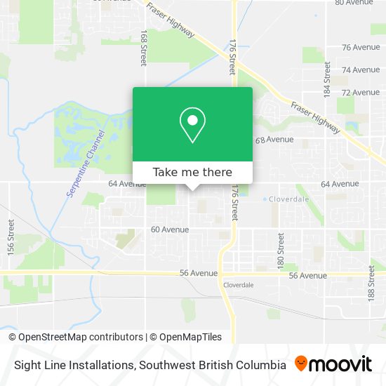 Sight Line Installations plan
