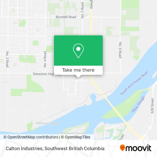 Calton Industries map