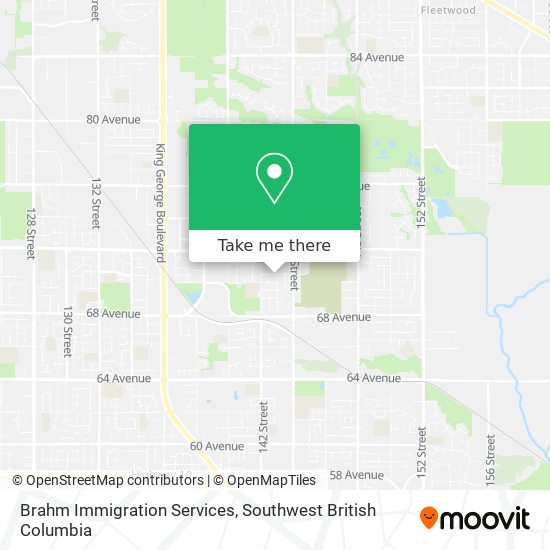 Brahm Immigration Services map