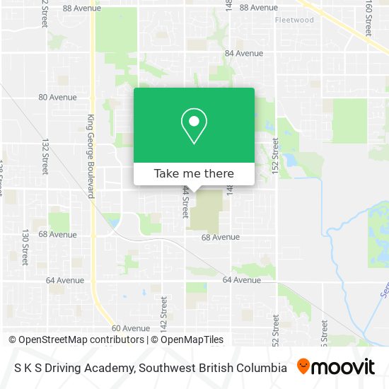 S K S Driving Academy map