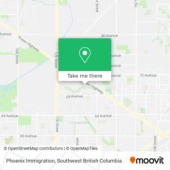 Phoenix Immigration map