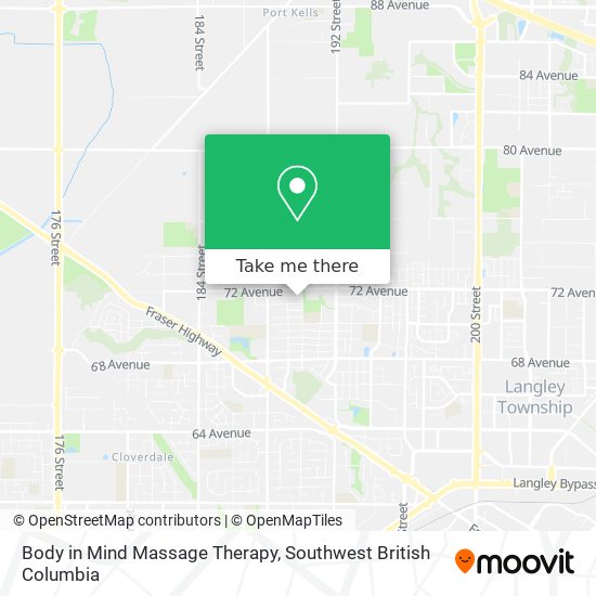 Body in Mind Massage Therapy plan