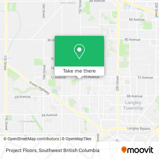 Project Floors map