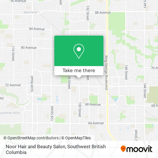 Noor Hair and Beauty Salon map