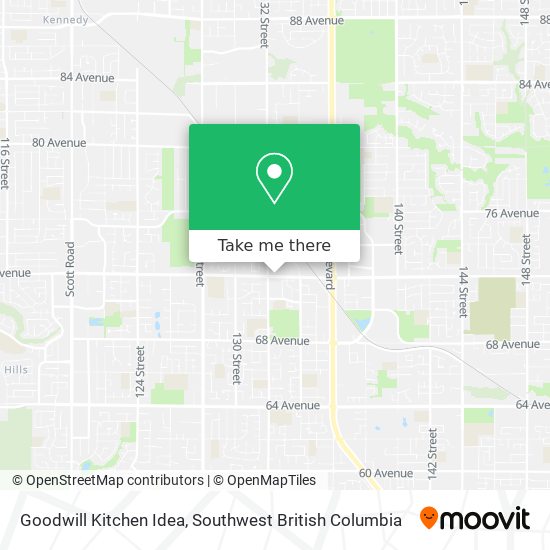 Goodwill Kitchen Idea map