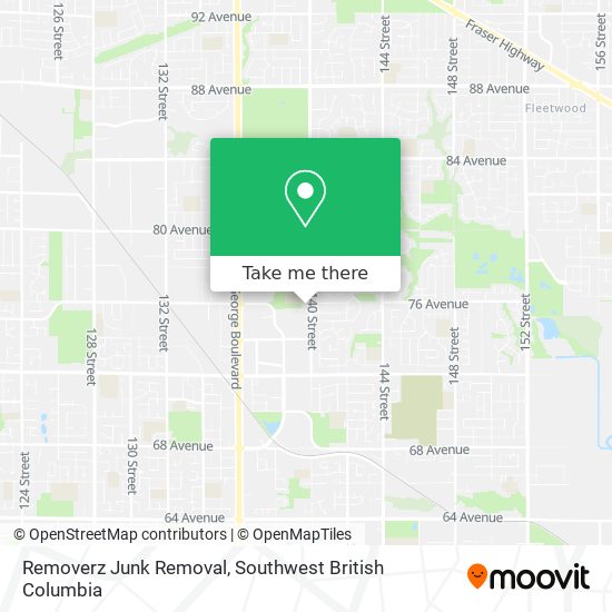 Removerz Junk Removal map