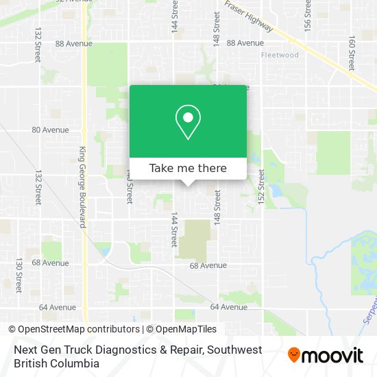 Next Gen Truck Diagnostics & Repair map