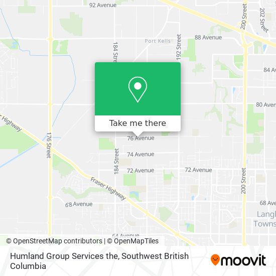 Humland Group Services the map