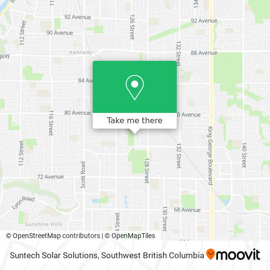 Suntech Solar Solutions map