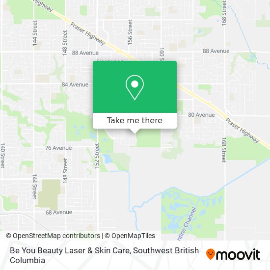 Be You Beauty Laser & Skin Care map