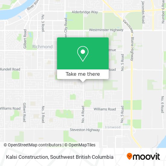 Kalsi Construction map
